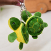 Custom Cute Animal Plush Toy Keychain Tourist Souvenir Plush Turtle Keychain