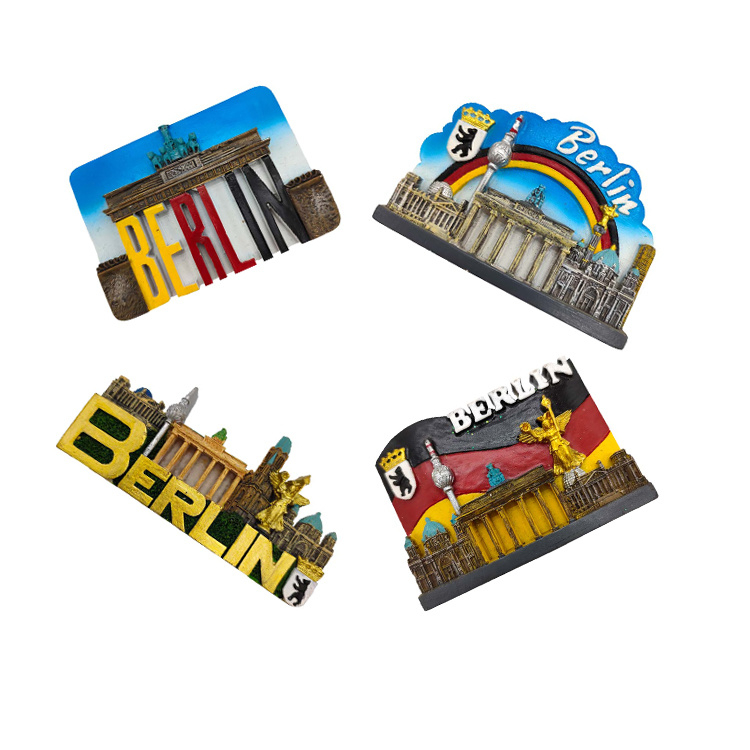 Custom Country City Logo Germany German Souvenir Fridge Magnet