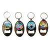 Custom Custom Shape Tourist Souvenir Metal Alloy Key Chain Bottle Opener Keyring