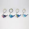 Wholesale New Design Beach Sea Turtle Key Chain Resin Turtle Souvenir Keychain