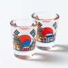 Custom Logo 1.5oz World Country Souvenir Korean Shot Glass