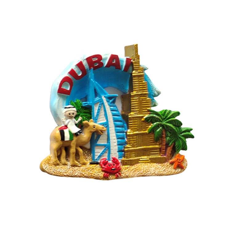 Custom Resin Camel Dubai Oman Kuwait Souvenir Fridge Magnet