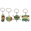 Wholesale Custom Metal Alloy Keyring Cock Lisboa Portugal Souvenir Keychain