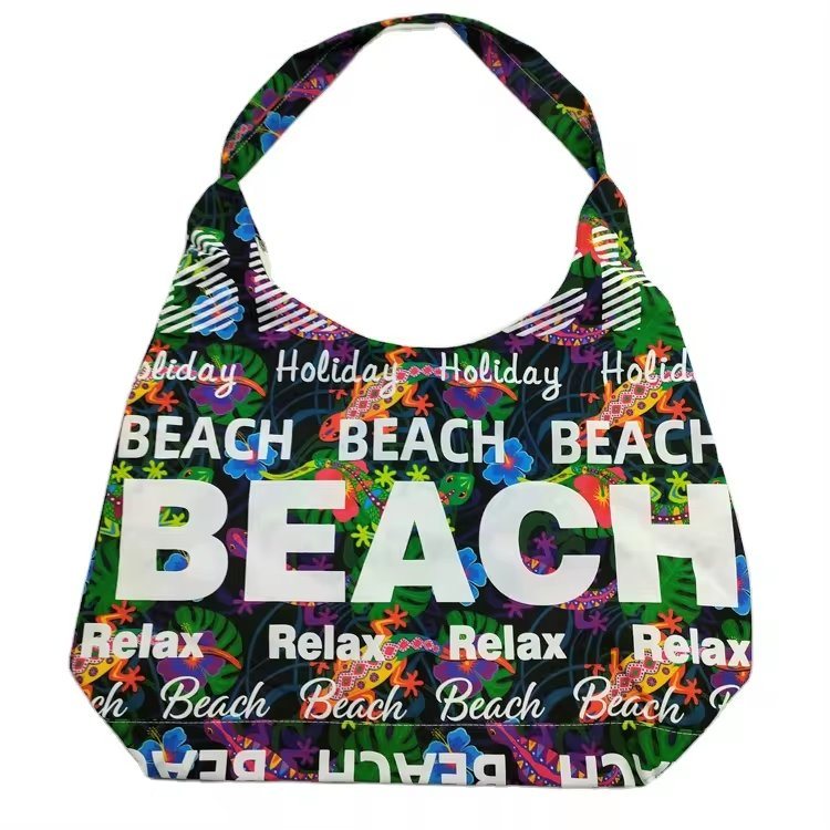 Custom Logo Printing Canvas Toucan Sloth Beach Tote Bag Costa Rica Souvenir Bag