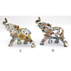 Home Decorative Resin Craft Elephant Statue Colorful Elephant Figurines