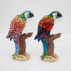 Home Decor Souveir Resin Craft Animal Figurine Parrot Statue