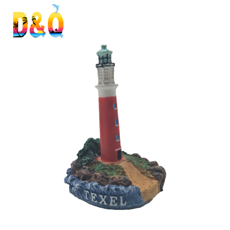 New Product Nautical Craft Resin Decorative Lighthouse Model for Souvenir Items