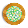 Custom Printing Pot Coaster Ceramic and Bamboo Coasters