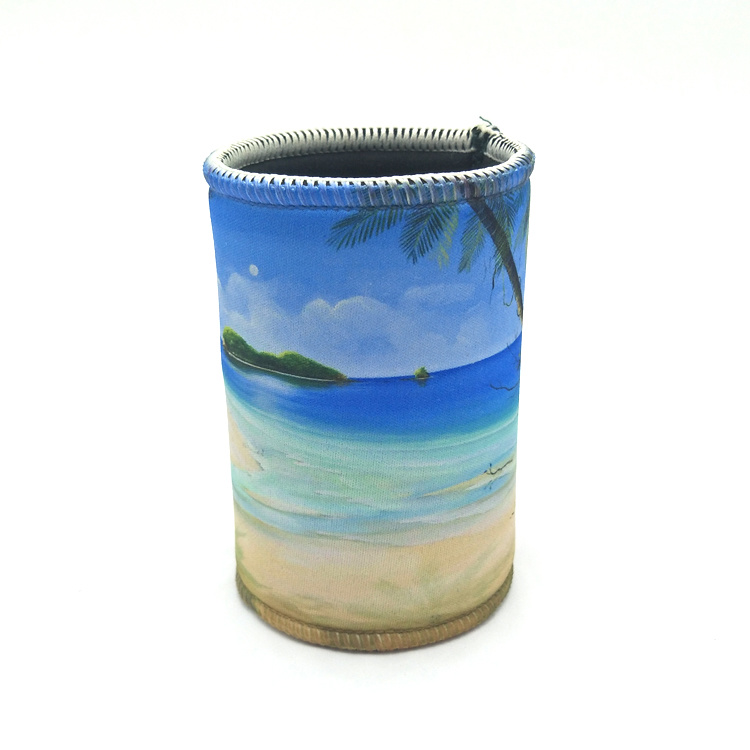 Custom Printed Sublimation Beer Neoprene Can Cooler