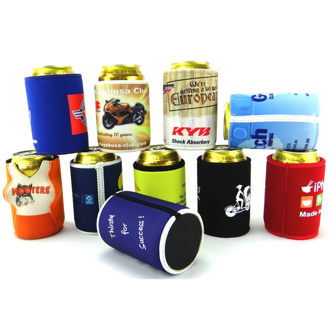 Wholesale Printed Beer Cooler Custom Neoprene Drink Stubby Bottle Can Cooler