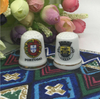 Porcelain Thimble Souvenir Thimble Ceramic Finger Thimble for Promotion Gifts