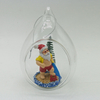 Hand Painting Christmas Tree Hanging Glass Christmas Ornaments