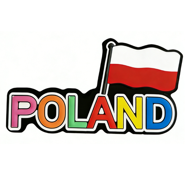 Custom Map Shape Rubber Soft PVC Magnet Brugge Gent Brussels Belgium Souvenir Fridge Magnet