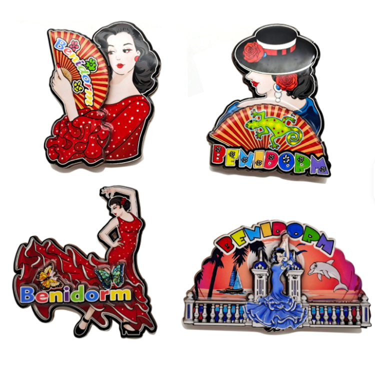 Factory Custom Logo MDF Wood Buddha Eyes Souvenir Nepal Fridge Magnet