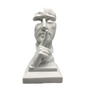 Nordic Modern Home Decoration Resin Statue Resin Abstract Face Sculpture