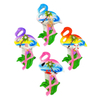 Handmade Hand Printed Tourist Souvenir 3D Resin Butterfly Fridge Magnets