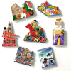 Custom Italy Refrigerator magnet Church Gothic Milan Cathedral Resin Milan Italy Souvenir Fridge Magnet