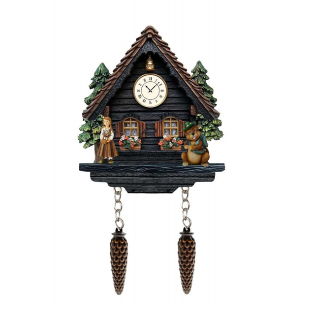 Custom Logo Resin House Schwarzwald Germany Souvenir Black Forest Cuckoo Clock Fridge Magnet