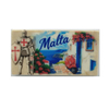 Custom logo Printing Malta Gifts Resin Magnet Gozo Malta Souvenir Fridge Magnet