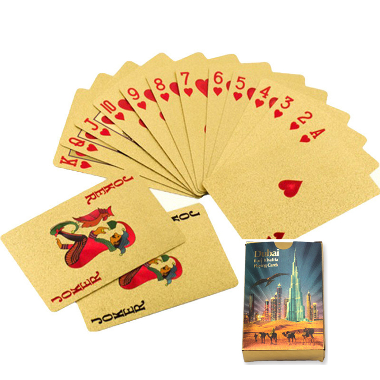Custom Printed Paper Pvc Country City Souvenir Playing Cards Personalized Custom Playing Cards