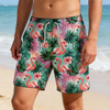 Wholesale Tourist Souvenir Tropical Hawaii Beach Shorts Custom Summer Men's Beach Shorts