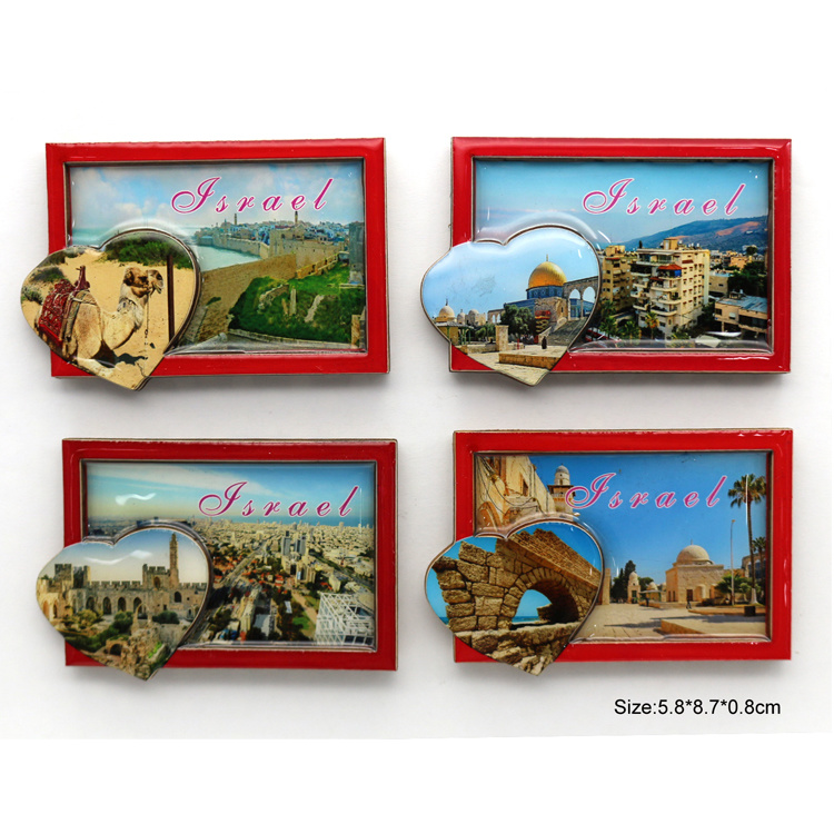 Custom Middle East Travel Souvenirs Egypt Arab Qatar Israel Souvenir Fridge Magnet