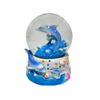 Resin Beach Souvenir Dolphin Snow Globe Custom Snow Ball