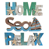 Nautical Theme Home Decor Wood Sign Coastal Beach House Decor