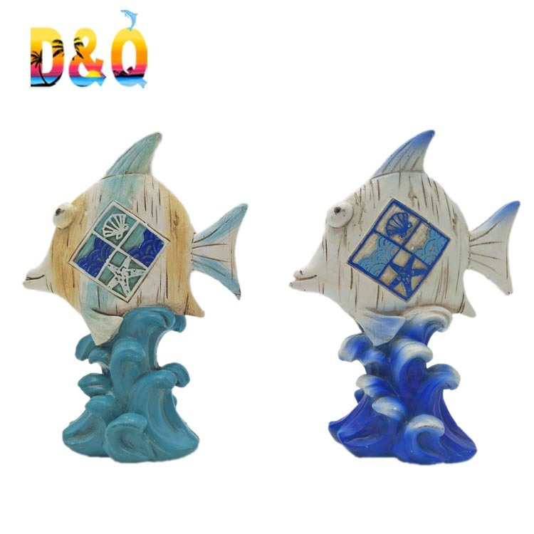 Wholesale Nautical Tourist Souvenir Sea Life Resin Ship Figurine