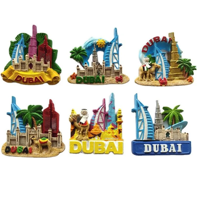 Customized Resin Camel Middle East Arabia Dubai Qatar Souvenir Fridge Magnet