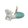 Wholesale Ocean Home Decor Ceramic Plate Porcelain Mermaid Figurines