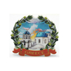 Wholesale Resin Country City Souvenir Crete Greece Souvenir Fridge Magnet