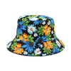 Wholesale Beach Souvenir Hawaii Tropical Flower Floral Printing Bucket Hat