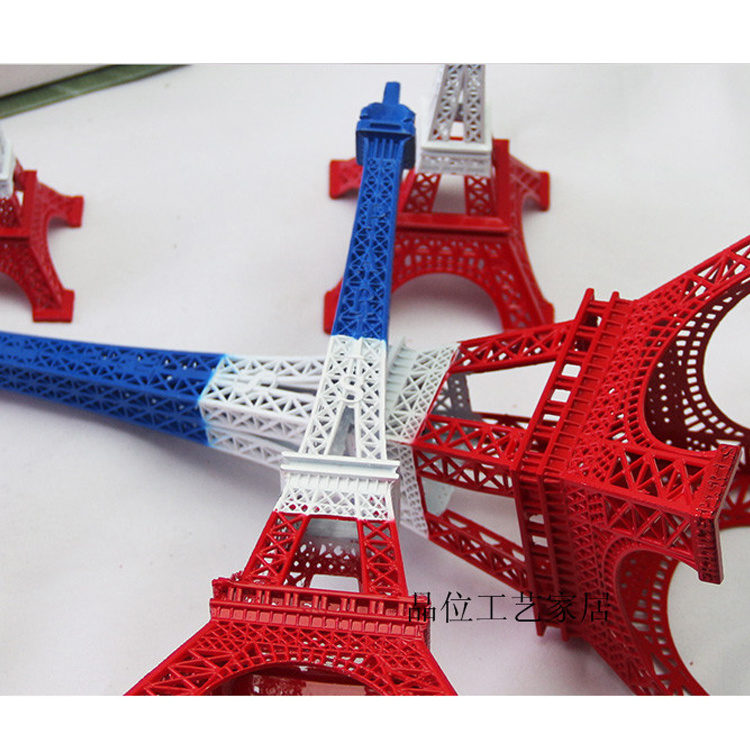 Wholesale Custom Metal Zinc Alloy Tourist Souvenirs Large Eiffel Tower Statue Decor