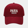 Wholesale Custom 3D Embroidery Logo French Paris Hat France Paris Baseball Cap