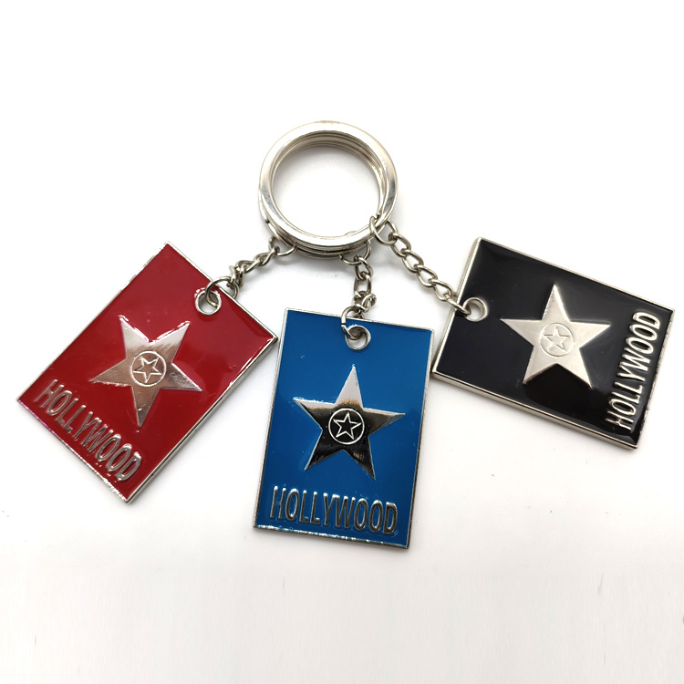 Wholesale Custom Zinc Alloy Metal Washington D. C. Souvenir Gift Keychain