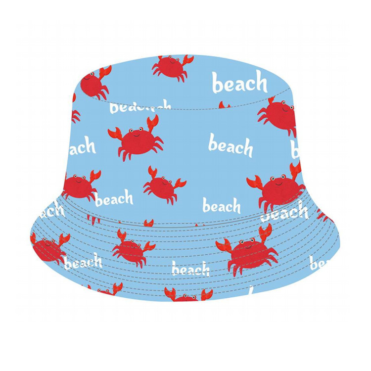 Custom Cotton Sun Hat Cute Children Baby Kids Bucket Hat