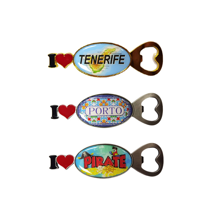 Custom Logo Tourist Souvenir Metal Bottle Opener Crab Keychain