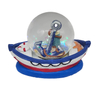 Custom Resin Beach Nautical Souvenir Boat Snow Globe