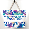 Custom Logo Printing Canvas Beach Tote Bag Guam Souvenir Beach Bags