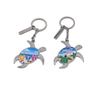 Llaveros De Tortugas Custom Metal Ocean Animal Beach Souvenir Turtle Keychain