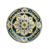 Custom Printing Round Absorbent Italian Majolica Ceramic Coaster for Drinks