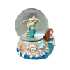 Custom Logo Beach Snow Globe Souvenir Mermaid Water Globe