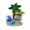 Wholesale Custom Island Palm Tree Tropical Beach Souvenir Jamaica Snow Globe