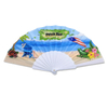 Factory Customized Logo Printing Foldable Tourist Souvenir Plastic Hand Fans Wholesale Custom Hand Fan for Women