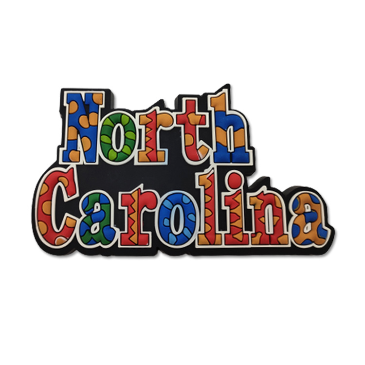 Wholesale Custom USA State Travel Gift North Carolina Souvenir Fridge Magnet