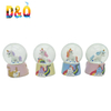 Wholesale Kids Love Cartoon Resin Unicorn Mini Snow Globe for Gift