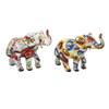 Water Transfer Home Decorative Accessories Resin Elephant Figurine Decoration Elephant Statue