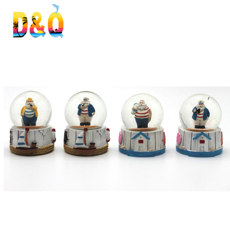 Nautical Craft Custom Souvenir Resin Captain Figurine and Sailor for Home Table Decoration