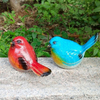 Garden Balcony Flower Pot Decorations Artificial Resin Bird Statue